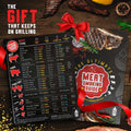 Santa's Meat Smoking Guide Pellet Grill Accessories Wood Time Temp