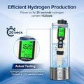BAVAP Hydrogen Water Bottle Generator 14.1oz Smart Over 2000 ppb