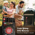 Santa's Meat Smoking Guide Pellet Grill Accessories Wood Time Temp