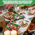 Tenceur Christmas Wax Paper Sheets Winter Printed 150 Pcs