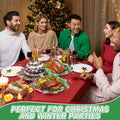 Tenceur Christmas Wax Paper Sheets Winter Printed 150 Pcs