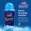 Clorox Fraganzia Laundry Scent Booster Crystals Linen Scent 18oz 2 Pack