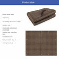 Demoul Shade Sail Rectangle Canopy 185GSM UV Block Wheat 9.84'x9.84'