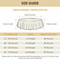 Aironment Rectangle Tablecloth Water Stain Resistant 60x120in Orange