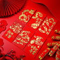 Marspark 36pcs 2025 Lunar Snake Year Red Envelopes Lucky Money Red