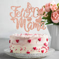 Feliz Dia Mama Cake Topper First Holy Communion Mothers Day Decor