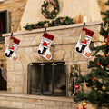 TSUYAWU Letter J Christmas Stocking Holiday Decoration 18x12 Inch