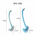 [Like New] Simple Toilet Brush Double Sided Clean Brush with Long Holder Green 1pc