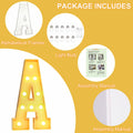 Foaky 3FT Marquee Light Up Letter R Party Decor Foam Board Kit