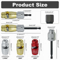 [Like New] Fivepears Electric Wire Stripper Set Adjustable 2.5 4.0 6.0 Square Aluminum