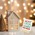Christmas Vacation Acrylic Desk Decor Sign Clear 4x4 Inch Holiday Xmas