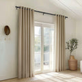 Zeerobee Adjustable Curtain Rod 66-120in Dark Grey Heavy Duty 1 Inch