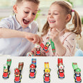 Laghtin Super Bros Keychains 8Pcs Cartoon Movie Character Multicolor
