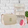 Toiletry Bag Travel Organizer with Hanging Hook Large Water-Resistant