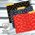 Better Office Decorative File Folders Letter Size 18 Pack Red Black Blue