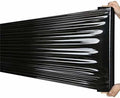 18" Black Stretch Film Wrap 1200ft 500% Stretch Heavy Duty 1 Pack
