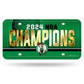 Rico Industries NBA Boston Celtics 2024 Champions Metal Auto Tag 6x12