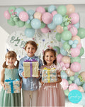 Soonlyn Baby In Bloom Balloon Arch Kit 14ft Baby Shower Decorations Wildflower