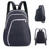 SPOENGRU Small Convertible Sling Backpack Crossbody Bag Black