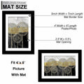 Fxojyvo 5x7 Picture Frame Black Wall Mount Display 1 Pack