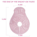 Breastfeeding Essentials Nursing Soothing Gel Pads Hot Cold Packs 2 Count