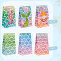 VGOODALL Mermaid Party Favor Bags Ocean Theme 54 Pack 4.7x3.1x8.7in