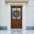 JUST FOR PARTY 18" Lavender Wreath Purple Artificial Spring Summer Decor