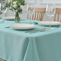 maxmill Jacquard Waterproof Spillproof Tablecloth 60x60 Turquoise