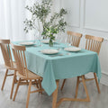 maxmill Jacquard Waterproof Spillproof Tablecloth 60x60 Turquoise