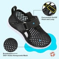 Besroad Kids Water Shoes Aqua Socks Non-Slip Mesh Navy Size 10-10.5 Toddler