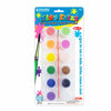 [Like New] BAZIC Kid's Paint Set 12 Colors 60ml Non-Toxic Vibrant Colors 1-Pack
