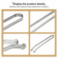 [Like New] QKFU BBQ Sa-Used Rotating Maybe, Flip Bacon Steak Meat Sausage Vegetables Tongs