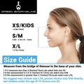 [Like New] ORSEN Full Face Snorkel Mask Adult SGS Certified Anti-Fog Black
