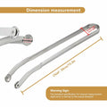 [Like New] QKFU BBQ Sa-Used Rotating Maybe, Flip Bacon Steak Meat Sausage Vegetables Tongs