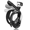 [Like New] ORSEN Full Face Snorkel Mask Adult SGS Certified Anti-Fog Black