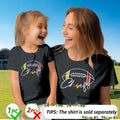 Game Day Family Matching Funny Football Graphic T-Shirt Chinese Size 150