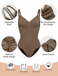 Homma Tummy Control Seamless Shapewear Bodysuit Coffee Size S