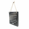 ARTAWEIN Bathroom Rules Wall Art Sign Rustic Humorous Decor
