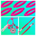 Stanley Cup Accessories Set Boot Handle Strap Straw Cover Charms Stickers