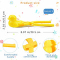 Onigiri Mold 3 Pcs Non-Stick Duck 3D Animal Rice Ball Maker with 100 Gloves