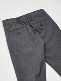 Calvin Klein Boys Flat-Front Bi-Stretch Pant Straight Leg Grey Heather Size 14