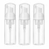 ZEYIYER 3PCS 1.7oz Foam Pump Bottle Travel Size 50ml Clear Dispenser