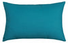 TangDepot Cotton Solid Throw Pillow Cover Coffee 12x18 1 Count