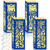6 Pcs Graduation Table Centerpieces Lantern Boxes LED Light Blue Class 2025