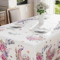 BOTB LIHM Eid Al-Fitr Ramadan Kareem Round Tablecloth 60x60 Inch Washable