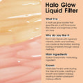 UCANBE Halo Glow Liquid Filter Face Complexion Booster 0.91oz Medium Tan