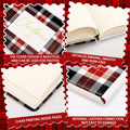 Frienda Leather Christmas Memory Book Scrapbook Album 9x6 White 144 Pages