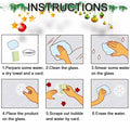 Christmas Window Clings Milky Snowflakes Xmas Stickers 160pcs Winter Decor