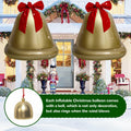 [Like New] Giant Inflatable Christmas Ball Outdoor Decoration PVC 21.6in 1pc