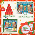 XMAS SHOP Advent Calendar Puzzle 1008 Pieces 24 Parts Christmas 2025